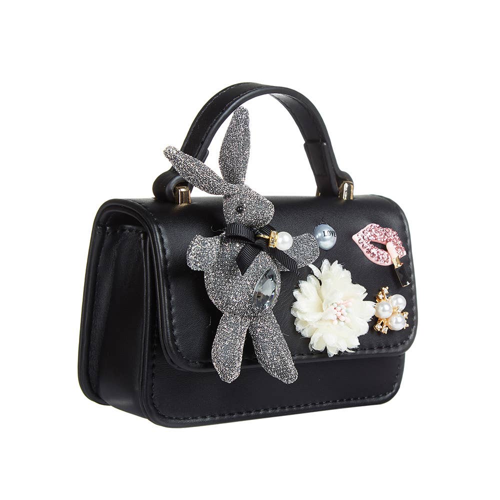 DOE A DEAR - Bunny Applique Purse