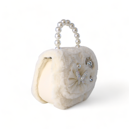 DOE A DEAR -  Butterfly Furry Purse