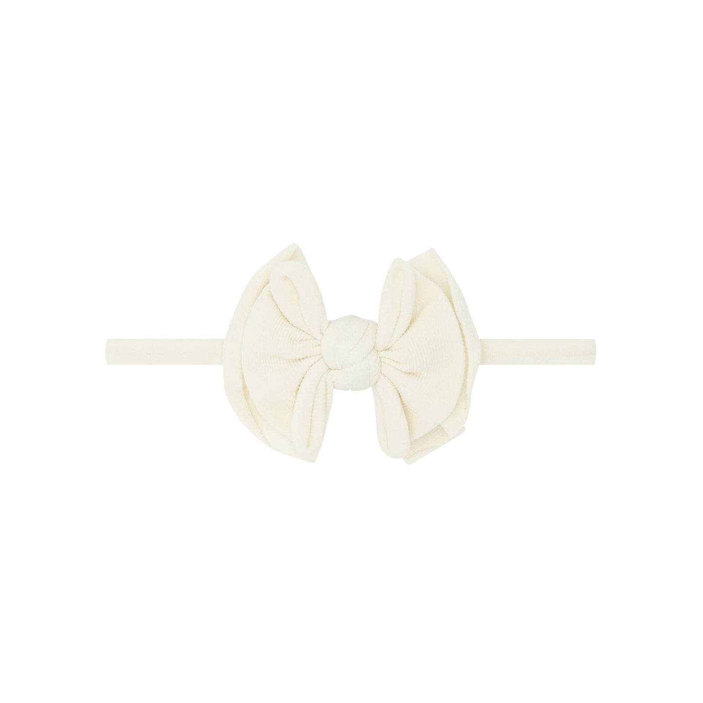 Baby Bling® Baby FAB® Skinny soft nylon bow headband