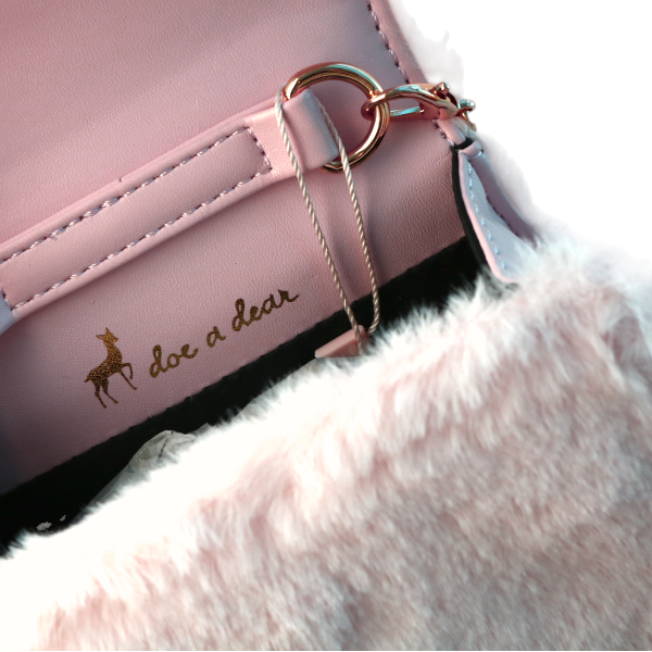 DOE A DEAR -  Butterfly Furry Purse