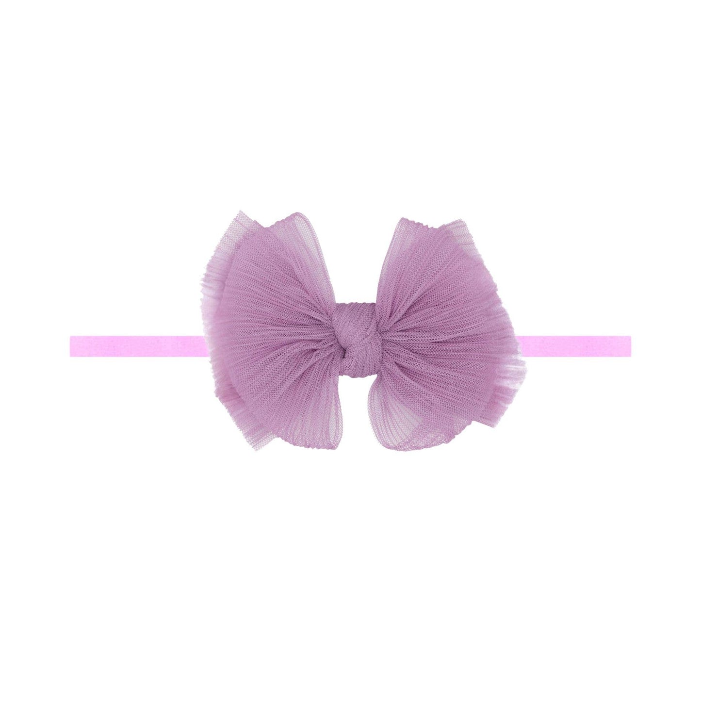Baby Bling® Tulle Baby FAB® Skinny soft tulle bow headband