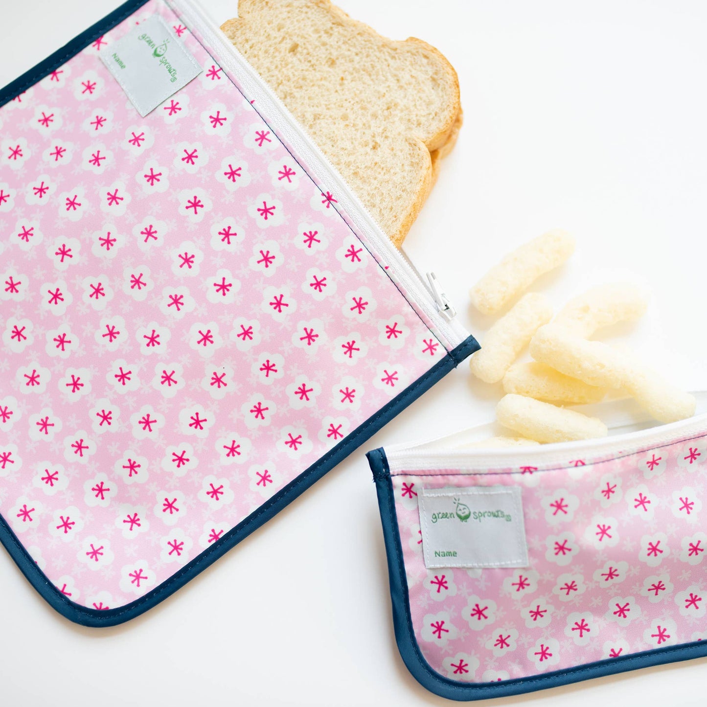 Reusable Insulated Sandwich Bags (2pk)