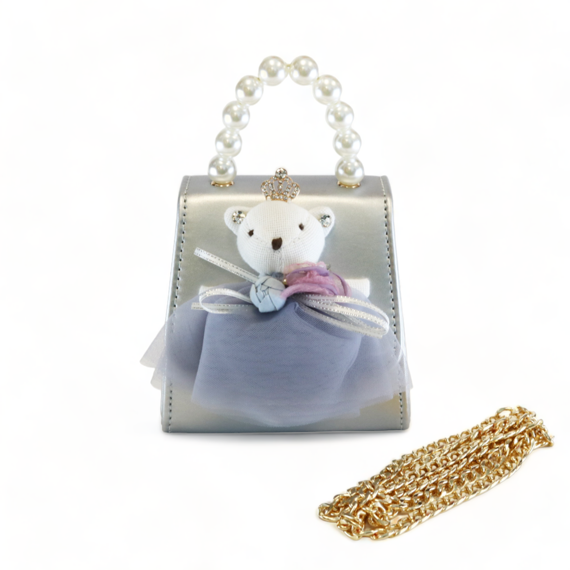 DOE A DEAR -  Princess Bear Purse