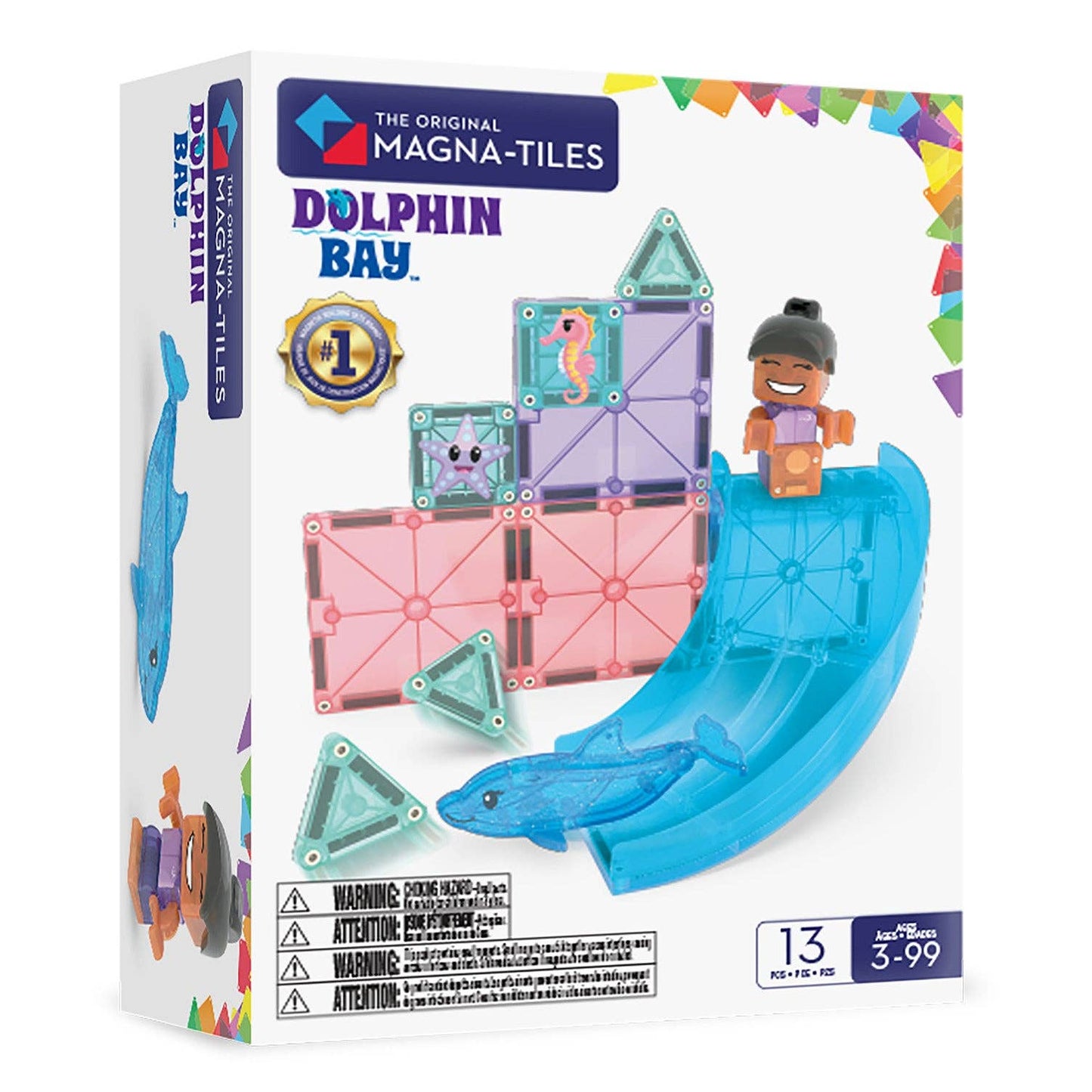 MAGNA-TILES - Dolphin Bay 13 Piece Set