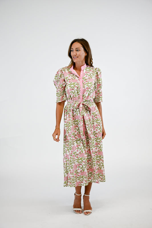 VICTORIA DUNN - Petal Pink Dress