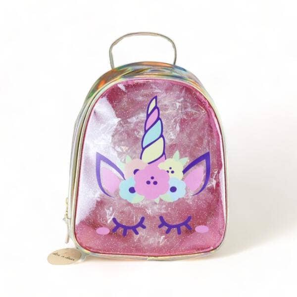 DOE A DEAR -  Unicorn Clear Backpack