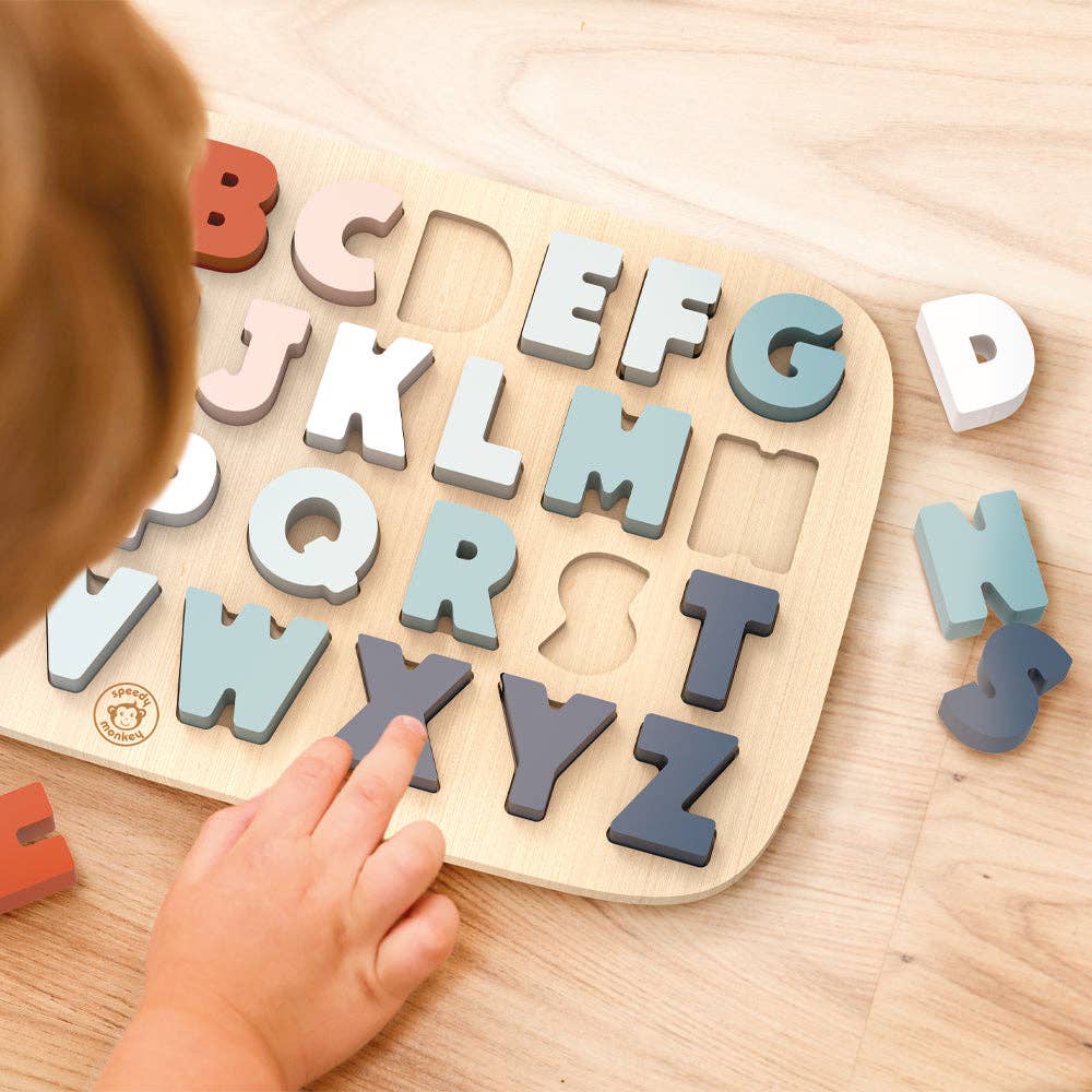 SPEEDY MONKEY - Alphabet Puzzle