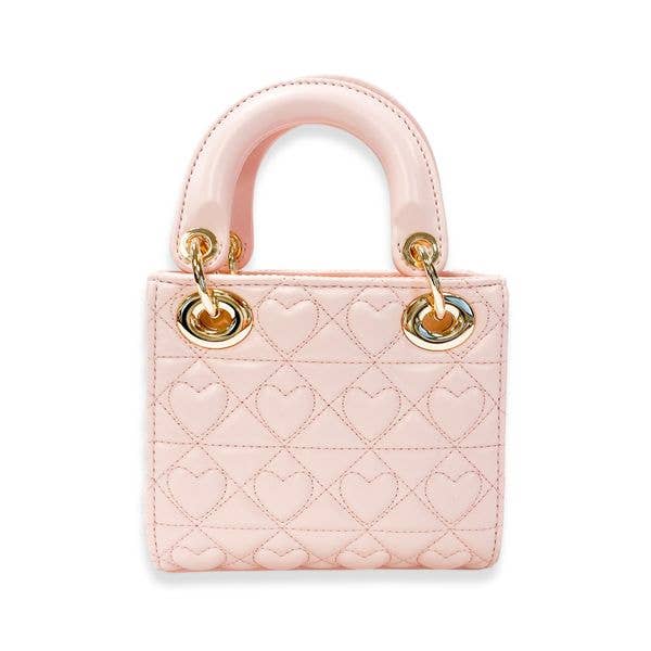 DOE A DEAR - Heart-Quilted Bag