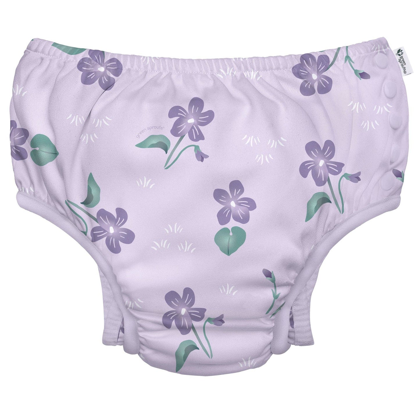 GREEN SPROUTS - Eco Snap Swim Diaper with Gusset