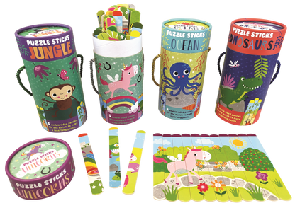 Puzzle Sticks: Dinosaurs
