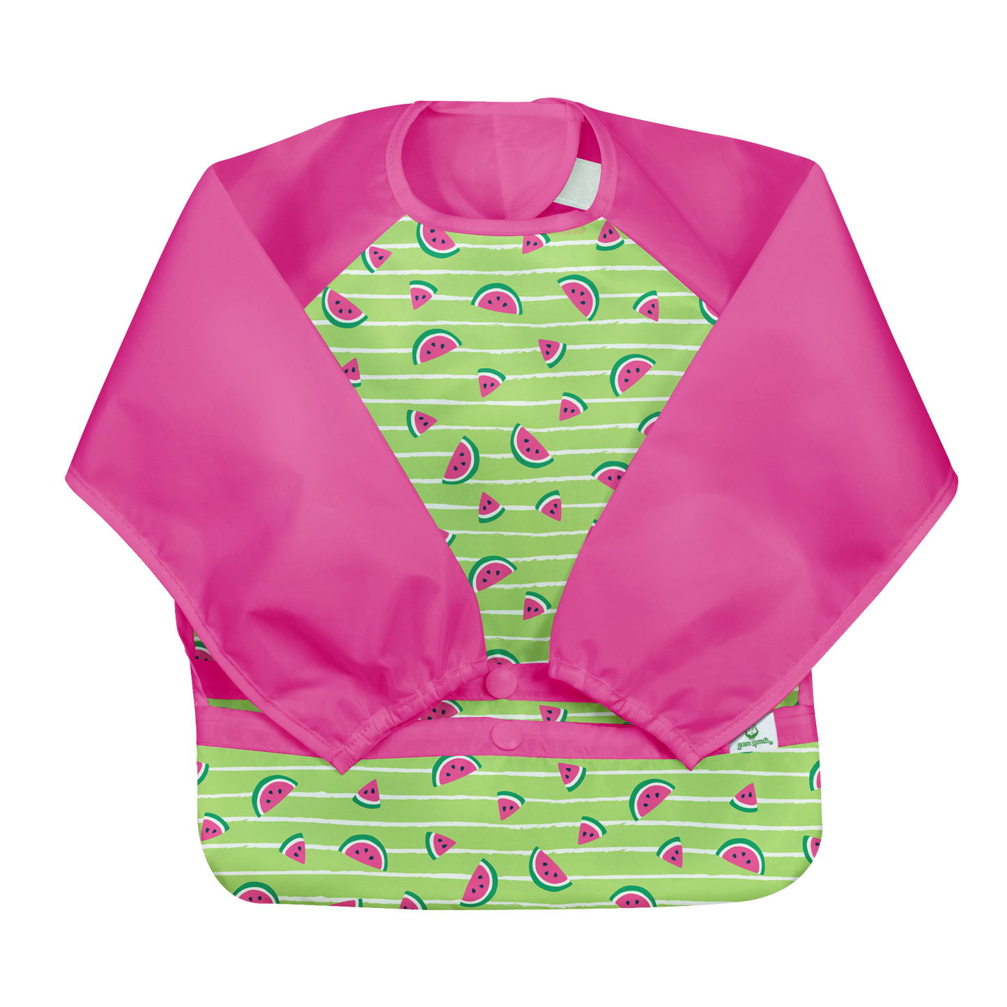 GREEN SPROUTS - Snap & Go Easy Wear Long Sleeve Bib