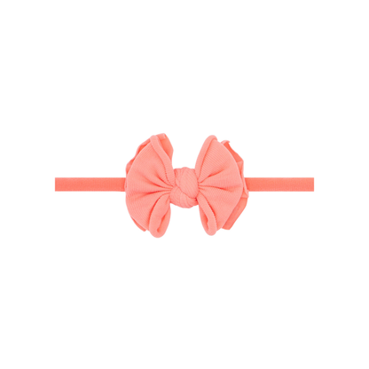 Baby Bling® Baby FAB® Skinny soft nylon bow headband