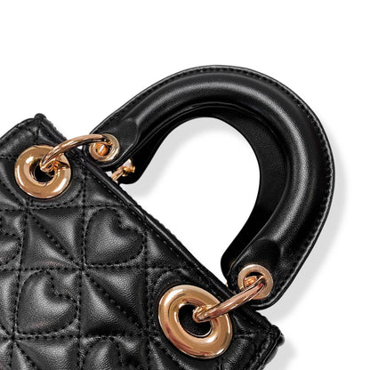 DOE A DEAR - Heart-Quilted Bag