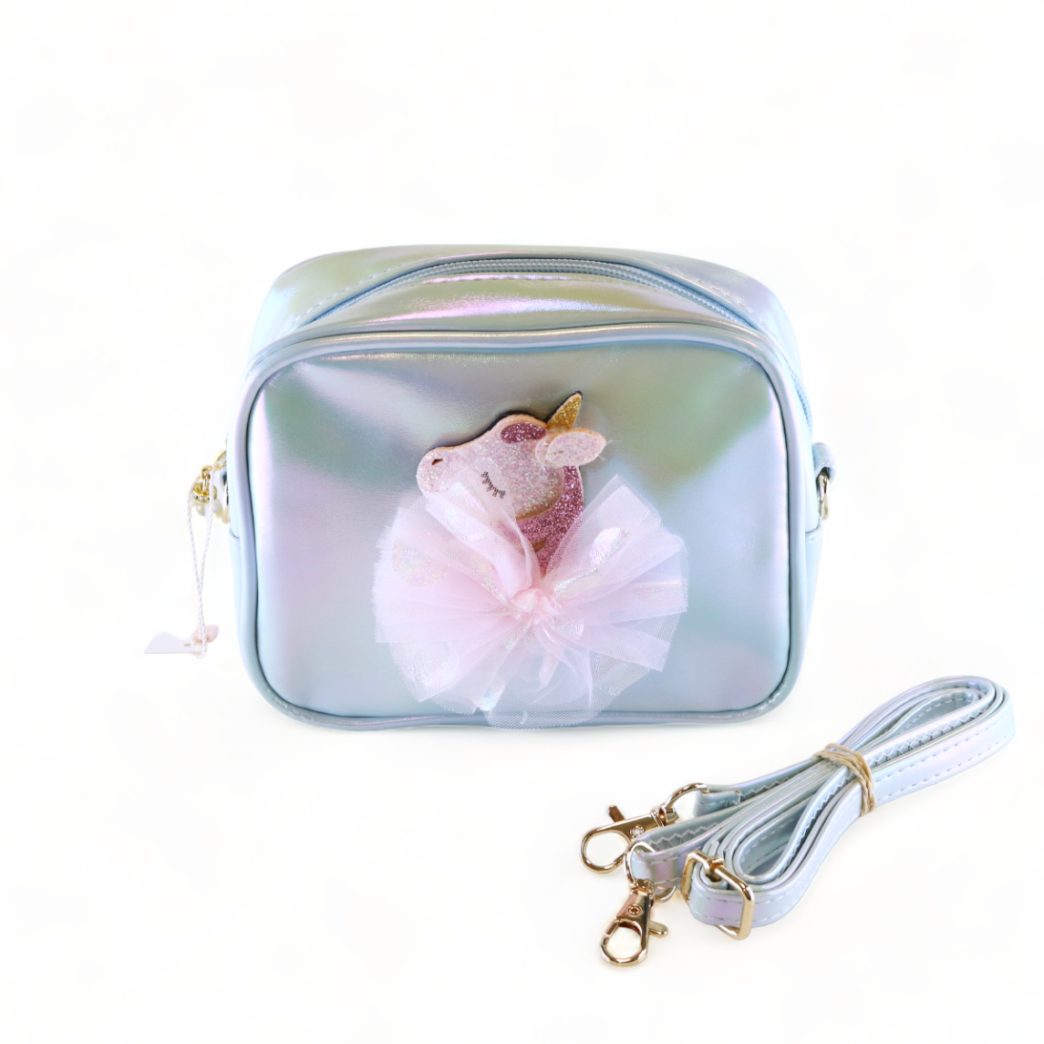 DOE A DEAR -  Unicorn Holographic Purse