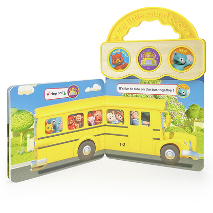CoComelon Wheels on the Bus School Song Sound Book