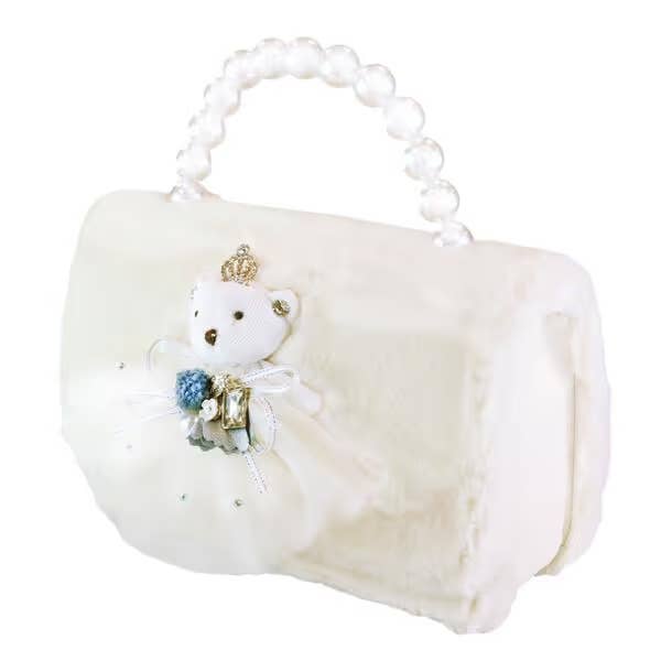 DOE A DEAR - Princess Bear Furry Purse