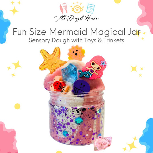 The Dough House - Fun Size Girly Ocean Magical Jar