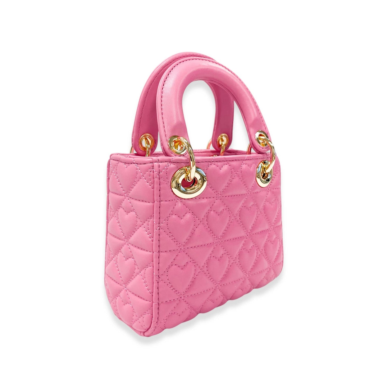 DOE A DEAR - Heart-Quilted Bag