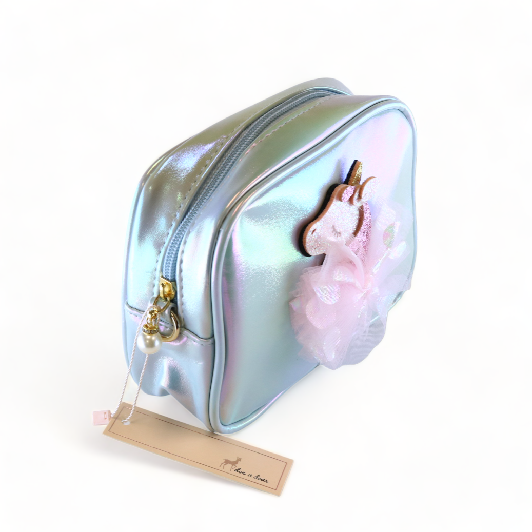 DOE A DEAR -  Unicorn Holographic Purse