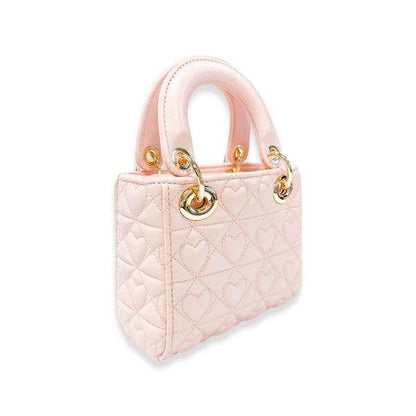 DOE A DEAR - Heart-Quilted Bag