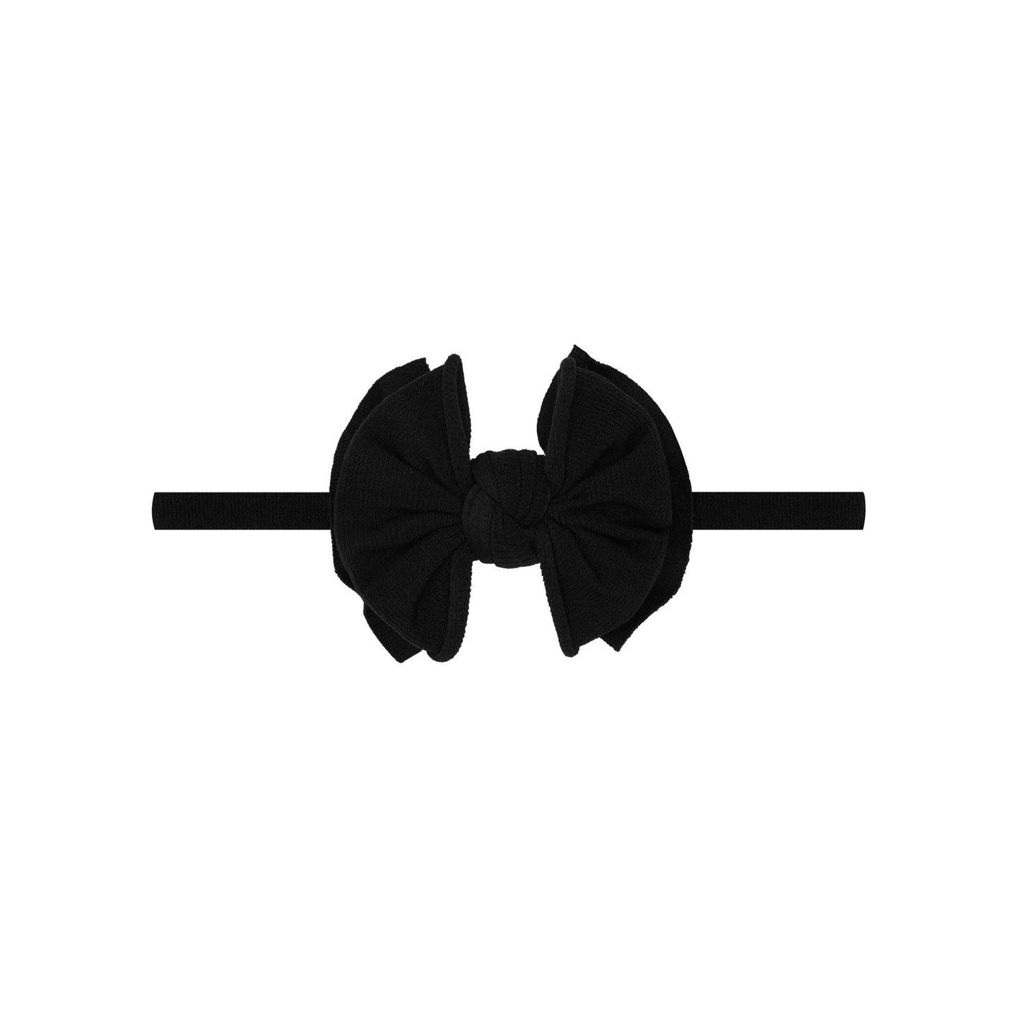 Baby Bling® Baby FAB® Skinny soft nylon bow headband