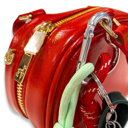 DOE A DEAR - Bowler Purse with Charms
