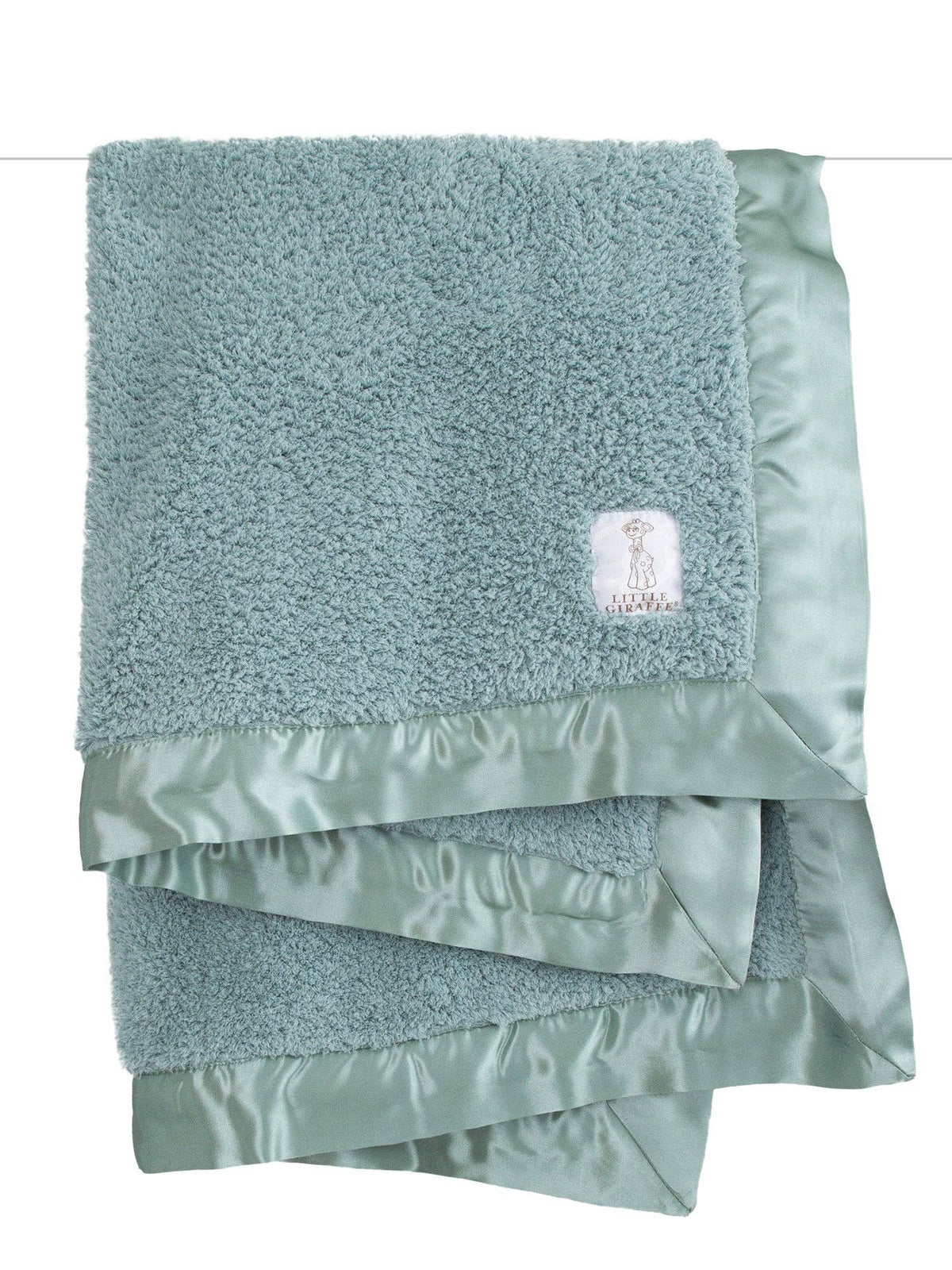 LITTLE GIRAFFE - Chenille Baby Blanket
