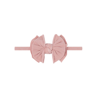 Baby Bling® Baby FAB® Skinny soft nylon bow headband