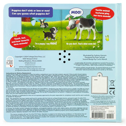 Do Puppies Moo? Listen, Touch & Feel Interactive Board Book