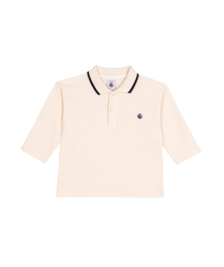 PETIT BATEAU - Baby Boy LS Polo