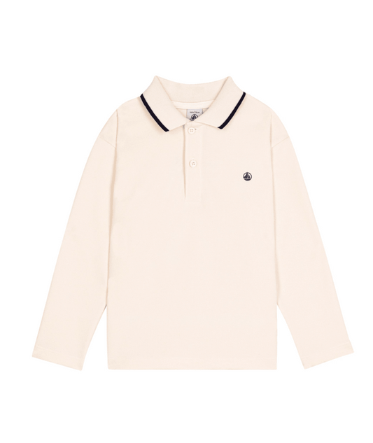 PETIT BATEAU - Boy LS Polo