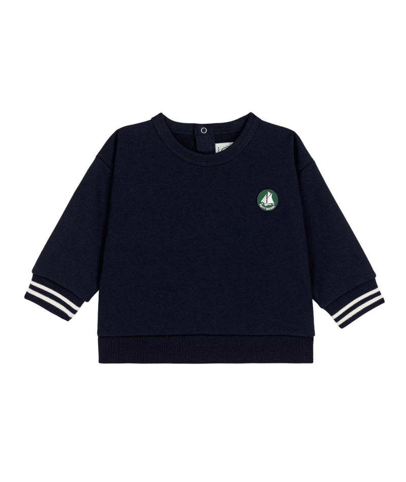 PETIT BATEAU - Baby Boy Sweatshirt With Logo
