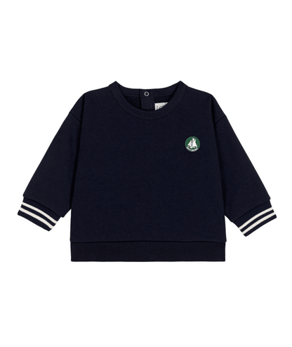 PETIT BATEAU - Baby Boy Sweatshirt With Logo