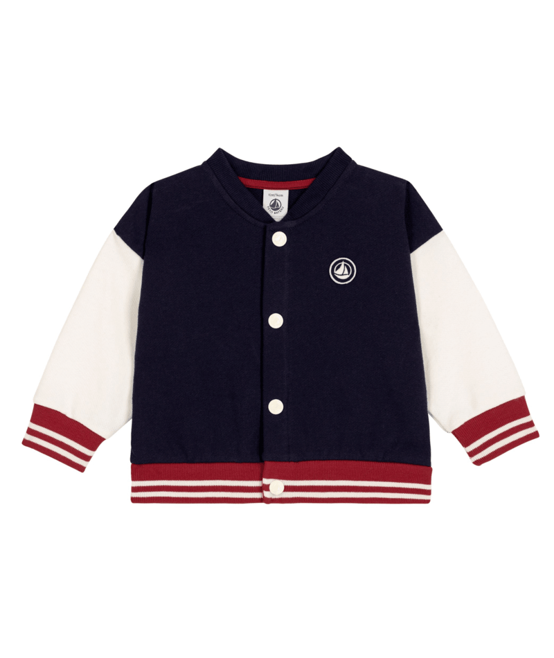 PETIT BATEAU - Baby Boy College Jacket