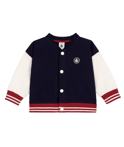 PETIT BATEAU - Baby Boy College Jacket