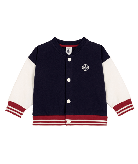 PETIT BATEAU - Baby Boy College Jacket