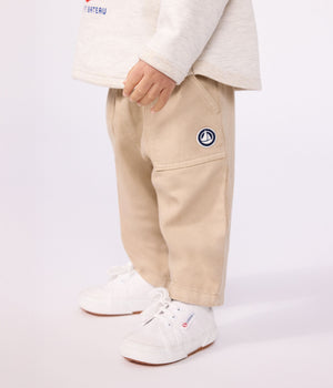 PETIT BATEAU - Baby Boy Pants - Beidge