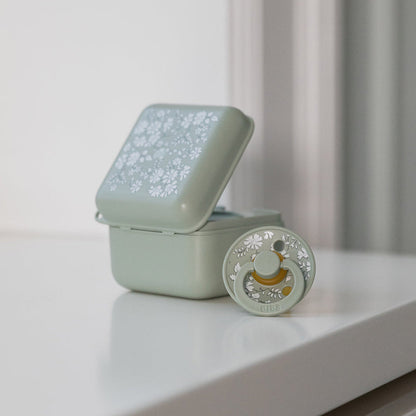 BIBS x LIBERTY Pacifier Box - Capel Sage