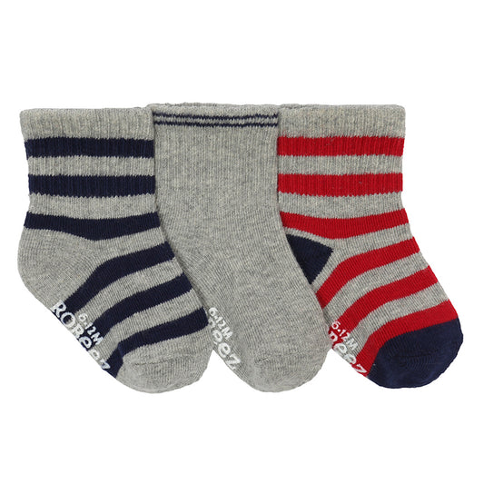 ROBEEZ - Daily Dave Baby Socks 3-Pack