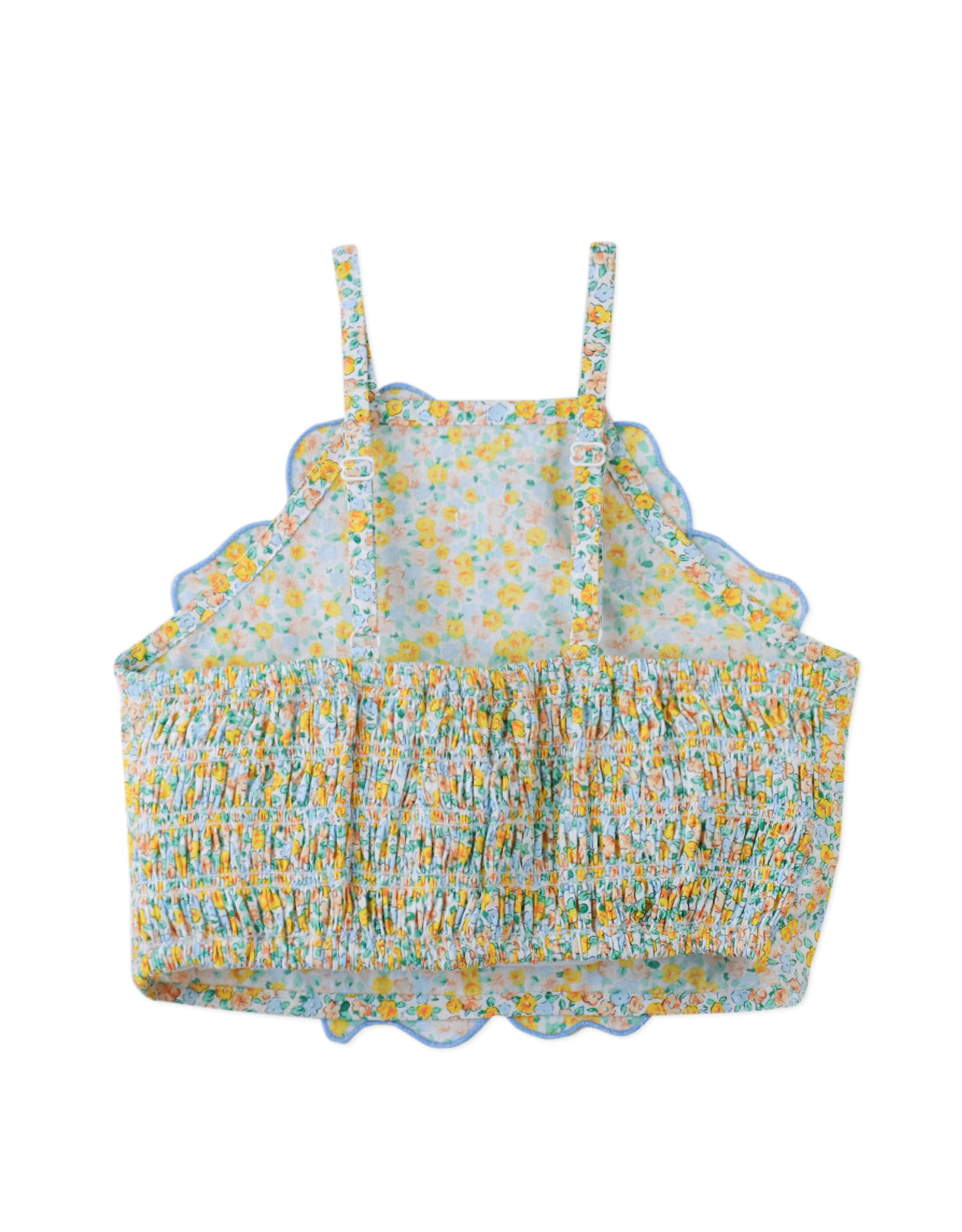 GINGERSNAPS - Eloise Halter Top With Large Flower Applique & Cont