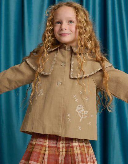 GINGERSNAPS - Philippa Herringone Cape Coat