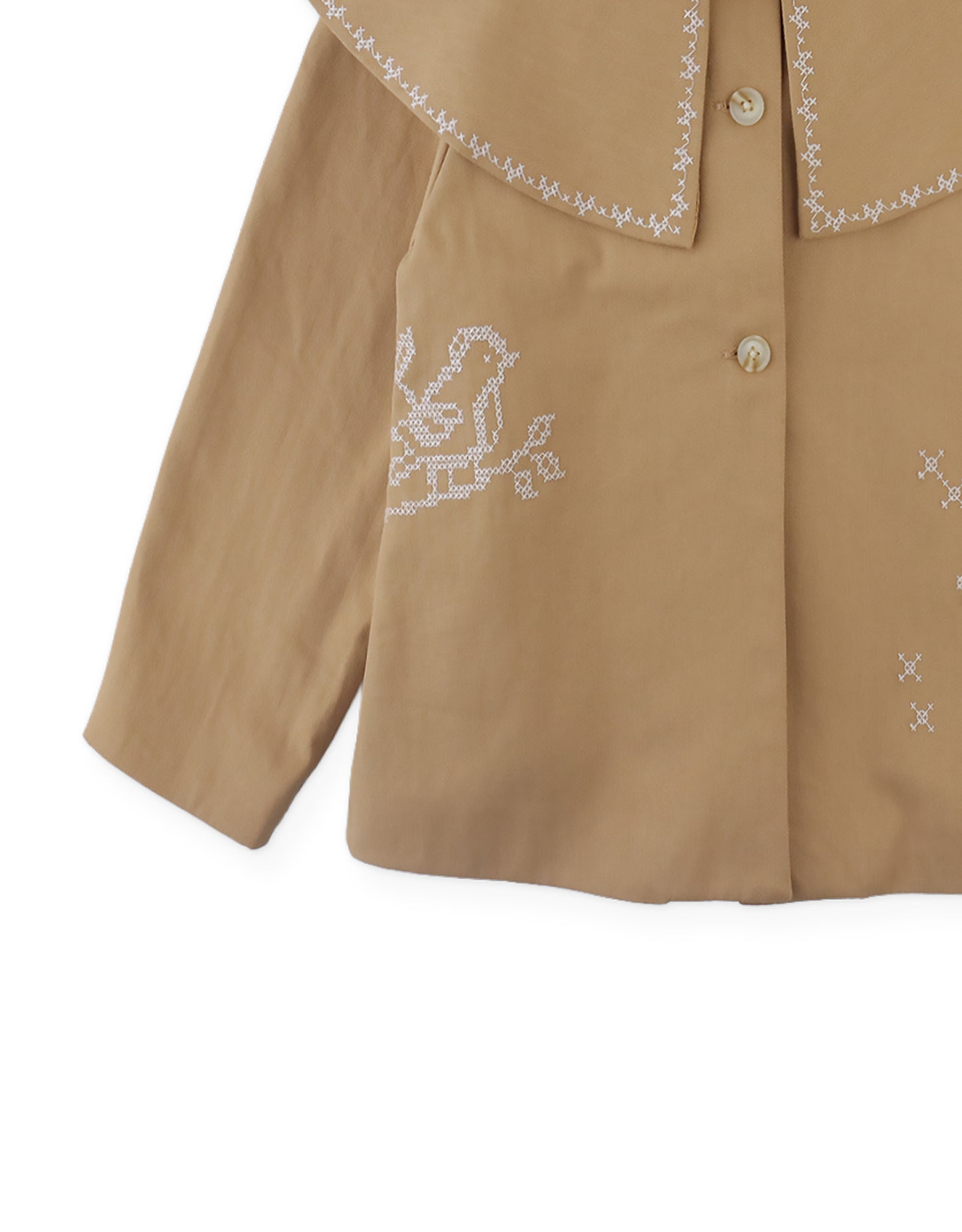 GINGERSNAPS - Philippa Herringone Cape Coat