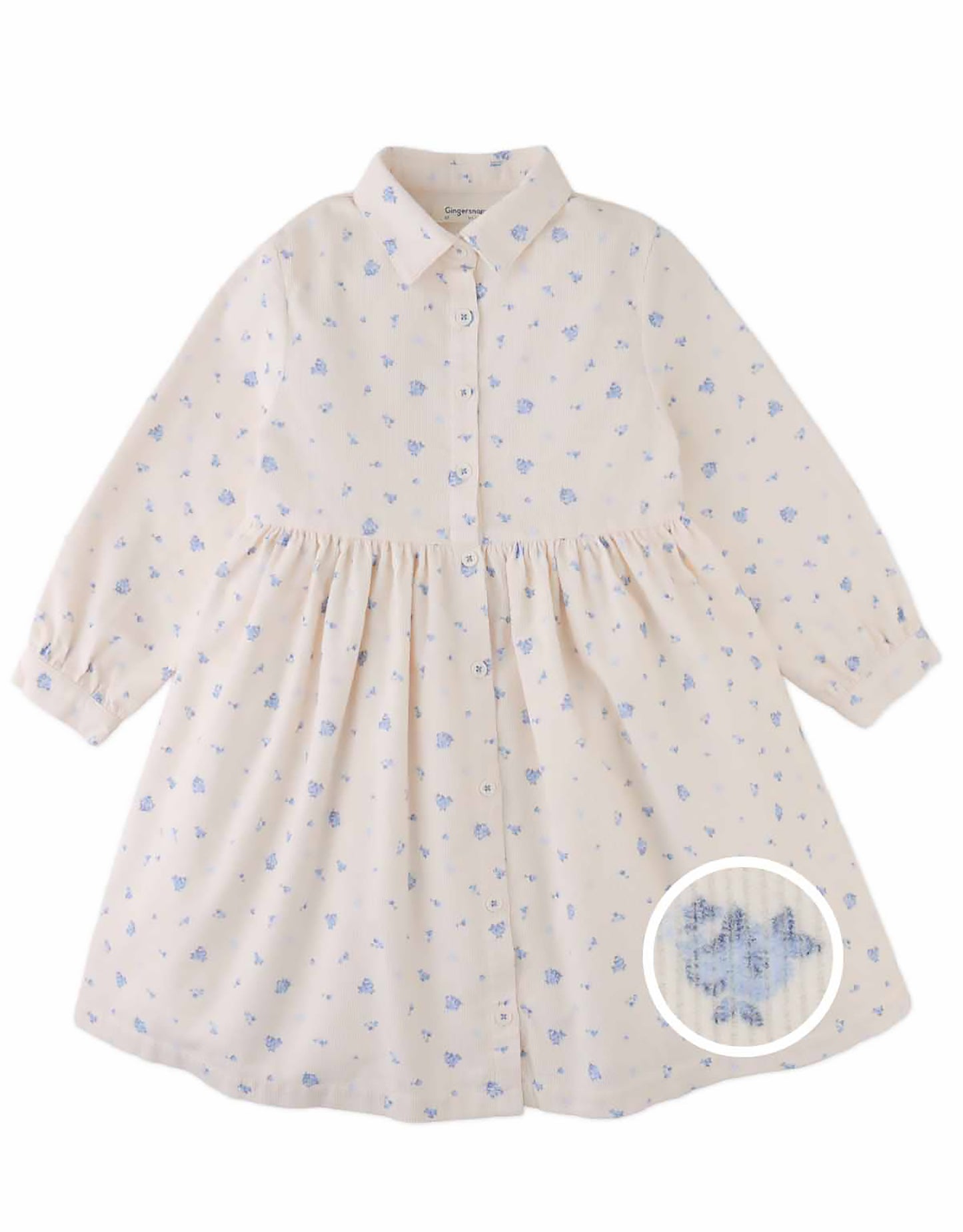GINGERSNAPS - Cornelia Shirt Dress With Floral Print