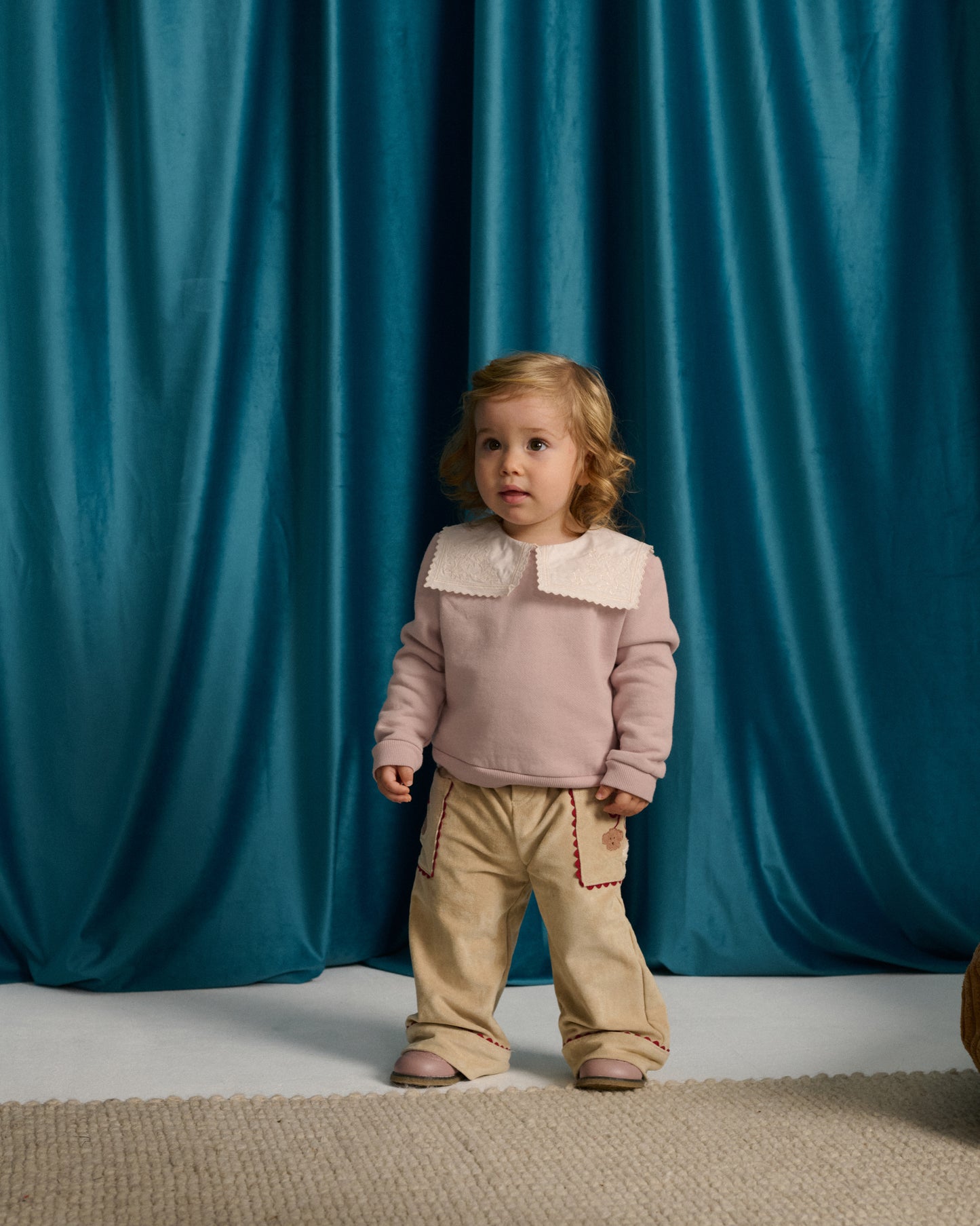 GINGERSNAPS - Baby Nellie Straight Cut Pant Poodle Detail