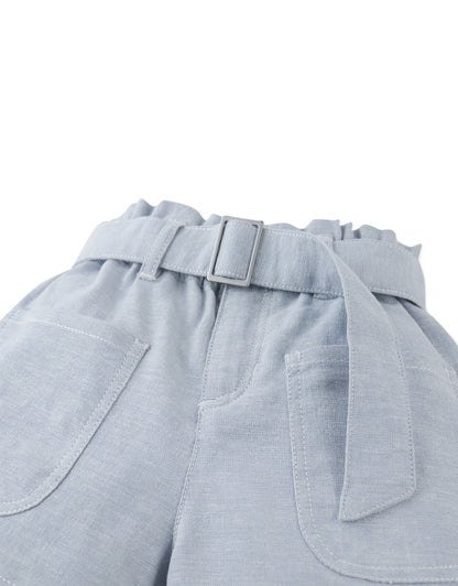 GINGERSNAPS - Amara Linen-Like Cotton Shorts With Big Pockets