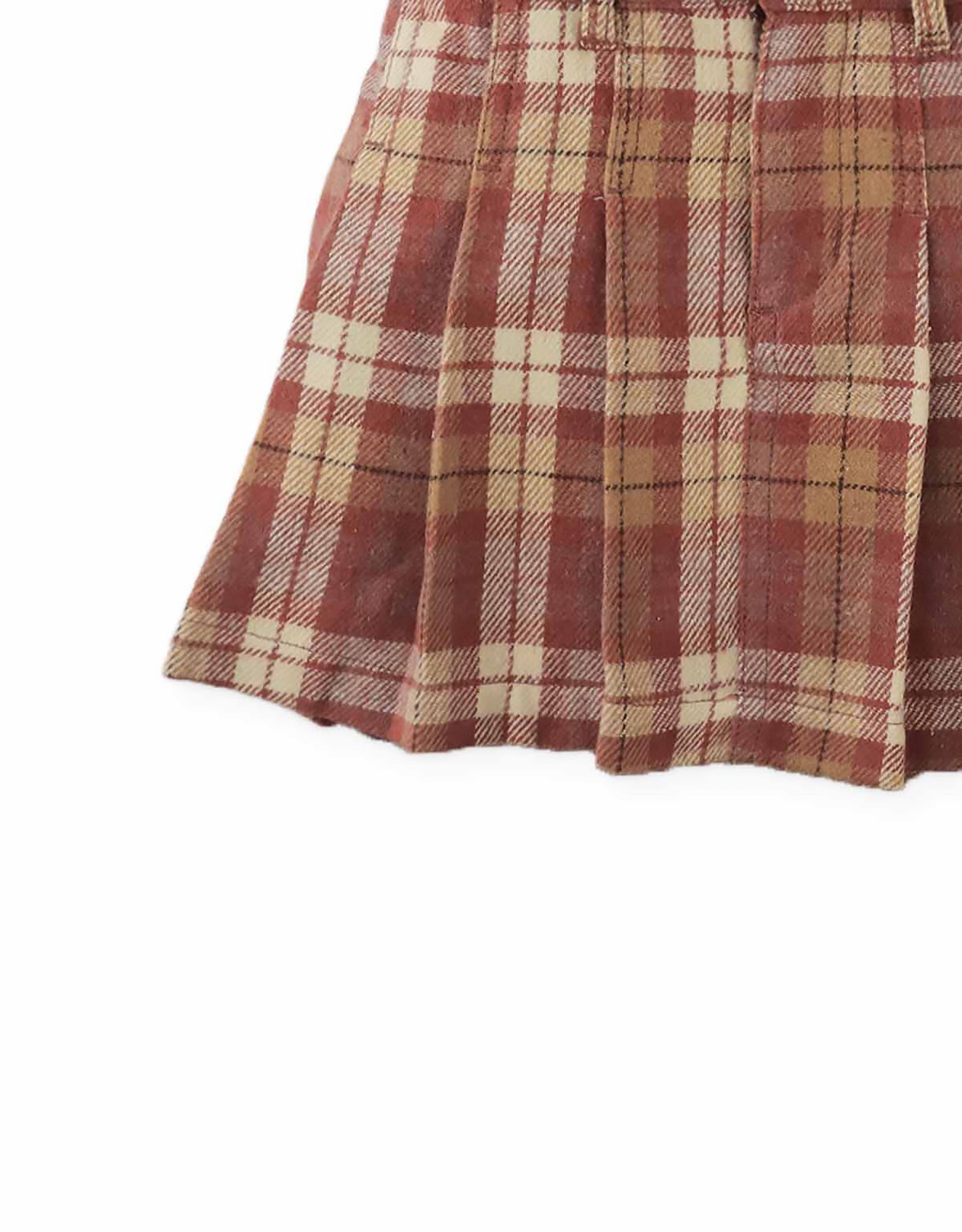 GINGERSNAPS - Eugenia Pleated Plaid Skort