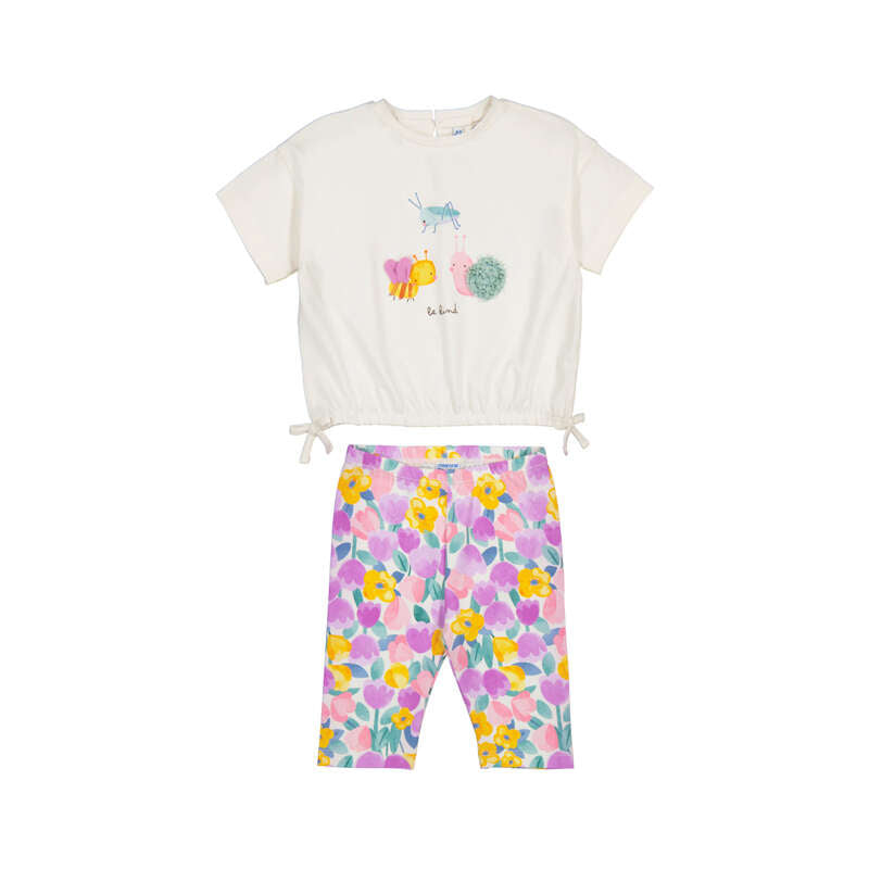 MAYORAL - Leggings set - Lilac