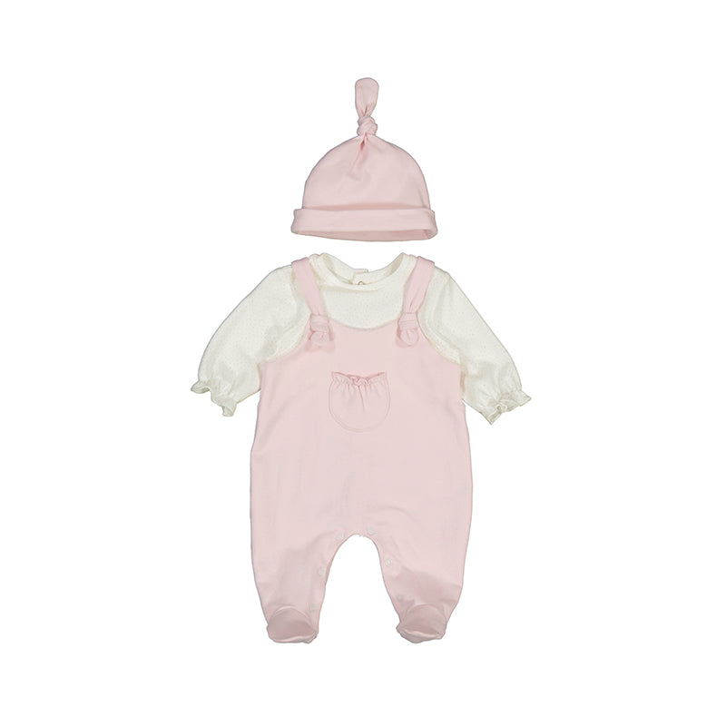 MAYORAL - Long bodysuit w/ hat