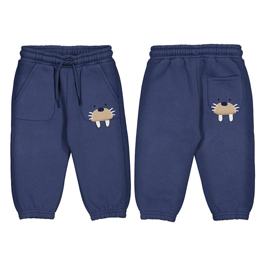 MAYORAL - Fleece trousers - Blue Whale