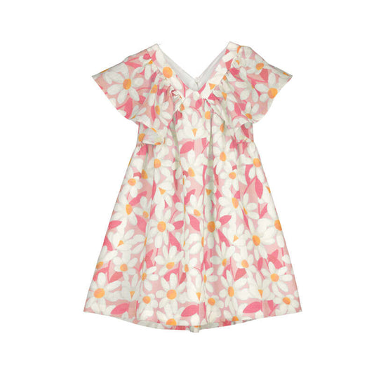 MAYORAL - Printed dress - Geranium
